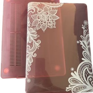 MacBook 13.3" Hard Shell Plastic Case lace Print